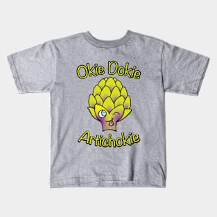 Artichokie (backside) Kids T-Shirt